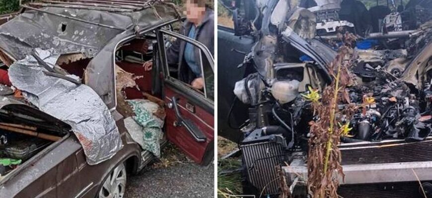 Двоє загиблих та двоє поранених: на Харківщині ворожі дрони атакували цивільні автомобілі
