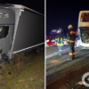 Друга ДТП за місяць в Угорщині: польський автобус з паломниками зіткнувся з вантажівкою через вівцю