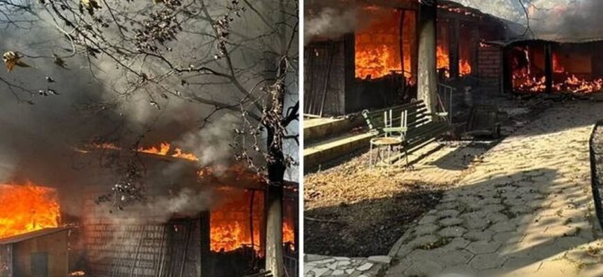 Російський реактивний дрон поцілив у житловий сектор під Одесою і спричинив пожежі в оселях