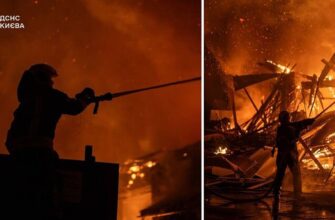 Один загиблий і троє постраждалих: наслідки нічної атаки дронів на Київ