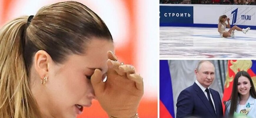 «Нова коханка Путіна» не стримала сліз після провального виступу на контрольних прокатах