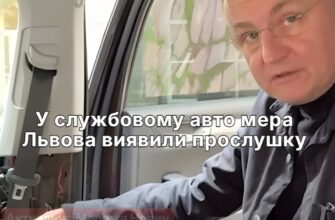 «Прийдіть, заберіть» — у службовому автомобілі мера Львова виявили прослуховувальний пристрій
