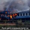 «Вогонь гасили, а ворог бив знову» — рятувальники про подвійну атаку РФ на потяг на Сумщині