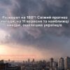 Діденко попередила: холодний фронт принесе дощі й різке похолодання вже з п’ятниці