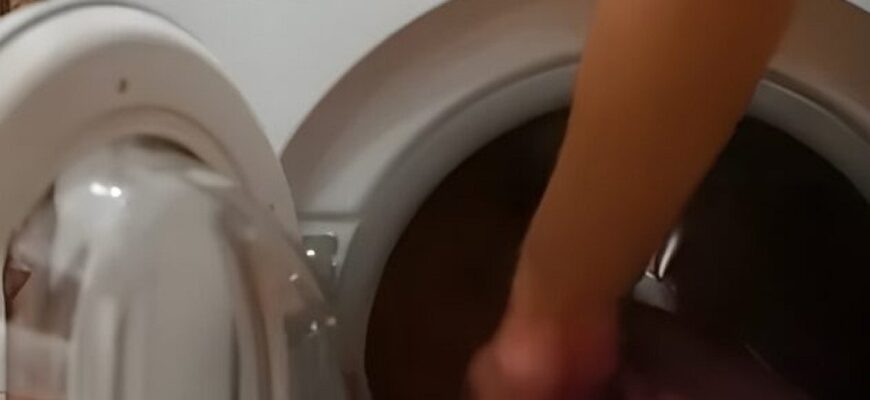 50% — оптимальне завантаження барабана пральної машини, щоб уникнути поломки