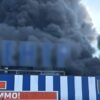 Масштабна пожежа у Прилуках — росіяни вдарили по «Епіцентру»