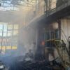 У суботу вдень окупанти завдали авіаудару по Слов’янську: спалахнуло підприємство, є постраждалі
