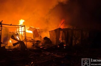 У ніч проти 28 вересня окупанти вдарили з РСЗВ по ринку в Ізюмі: є поранені