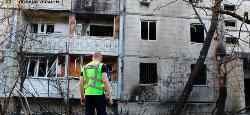 17 пошкоджених об’єктів у п’яти районах Київщини: подробиці масованої ворожої атаки