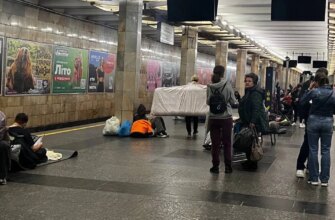 У столиці мешканці масово ховаються в метро – місто очікує на масовану атаку рф