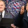 У владі Польщі спалахнув скандал через заяву Навроцького про «втрату територій» та відповідь Туска