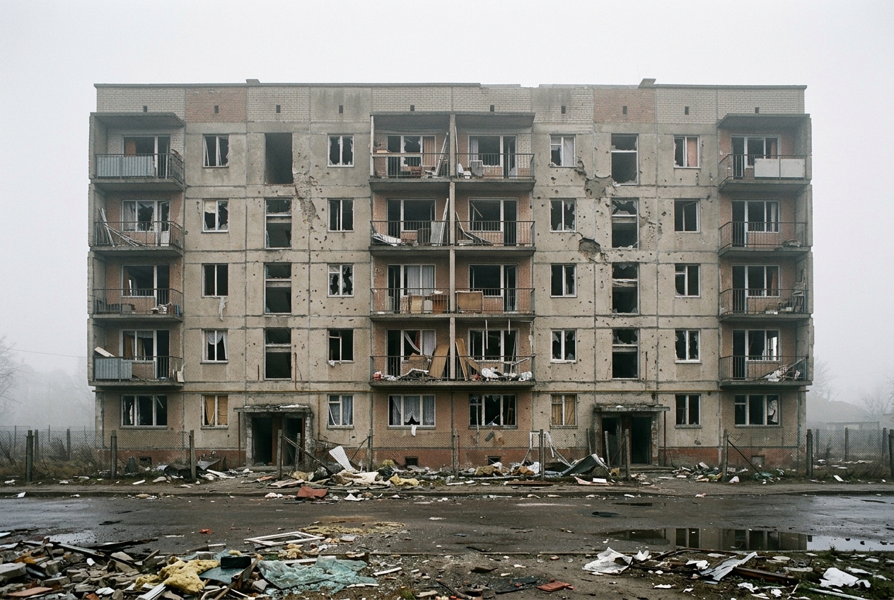 Удар по Луцьку: уламки збитого реактивного дрона спричинили пожежу в популярному закладі
