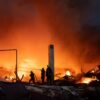 «Все у вогні» – ворог завдав удару по «95 кварталу», що відомо на цю хвилину