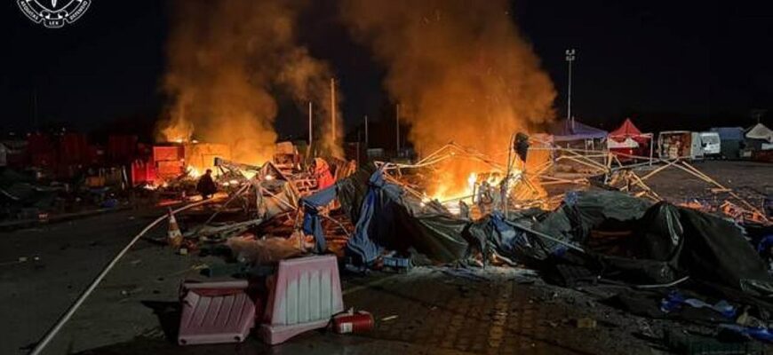 У прокуратурі повідомили про ворожий удар дроном по ринку на Київщині: є загиблі та поранені