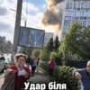 У КНУБА та міській владі повідомили про падіння безпілотника біля столичного університету