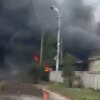 Четверо поранених та масштабна пожежа: армія РФ ударила КАБами по Сумах