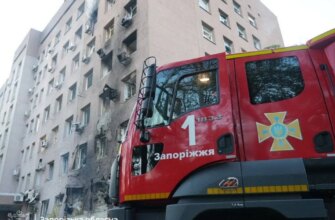 5 евакуйованих та поранений – наслідки ранкового удару окупантів по медзакладу в Запоріжжі