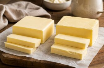 Вершкове масло 72,5% чи 82,5% відрізняється не лише жирністю, а й призначенням на кухні