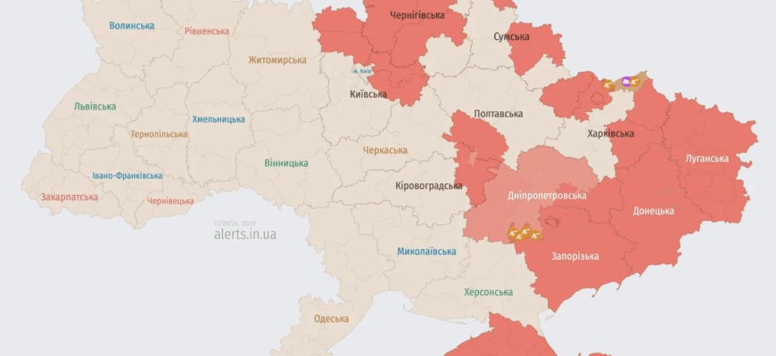 «Летять на Київщину» – росіяни атакують Україну ударними безпілотниками