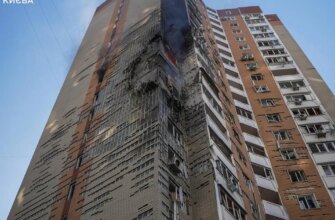 У Києві дрон влучив у 24-поверхівку — пожежу загасили, врятовано 23 людини У Києві дрон влучив у 24-поверхівку — пожежу загасили, врятовано 23 людини