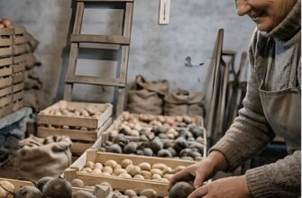 Картопля не проростатиме до весни: що покласти в ящик із врожаєм (відео)