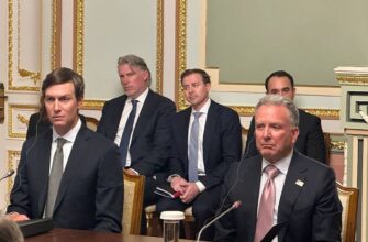 «Саме цього дуже хотів би президент Трамп» — Віткофф і Кушнер зробили перші заяви у Києві «Саме цього дуже хотів би президент Трамп» — Віткофф і Кушнер зробили перші заяви у Києві