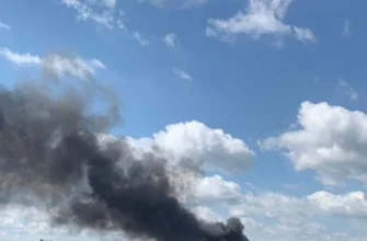 Увечері на території кіностудії імені Довженка в Києві виникло сильне займання