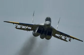Український винищувач МиГ-29 на надмалій висоті збив російську ціль