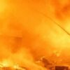 Ворожа армія завдала удару по Київщині та спричинила пожежі у трьох районах