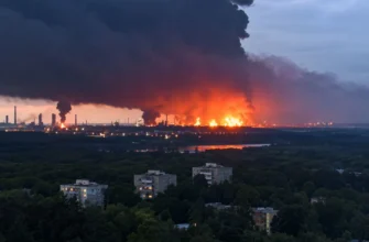 У Таганрозі вже четверту добу палає військовий аеродром після влучання безпілотників