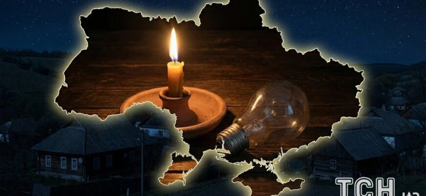 Масований удар по енергетиці: у кількох областях ввели аварійні відключення світла