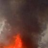 Увечері війська рф завдали удару по Києву та поцілили у виставковий центр