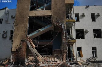 Російський дрон влучив в офіс телеканалу «Ми — Україна» під час прямого ефіру