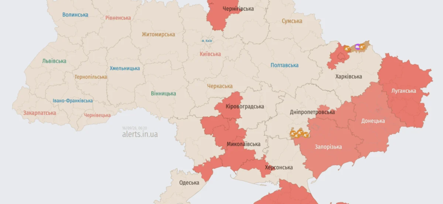 Зранку жителі кількох областей чують дзижчання безпілотників: ворог випустив ударні БпЛА