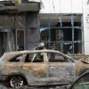 Загинули перехожі та водії під час руху — війська РФ завдали удару по бізнес-центру в Києві