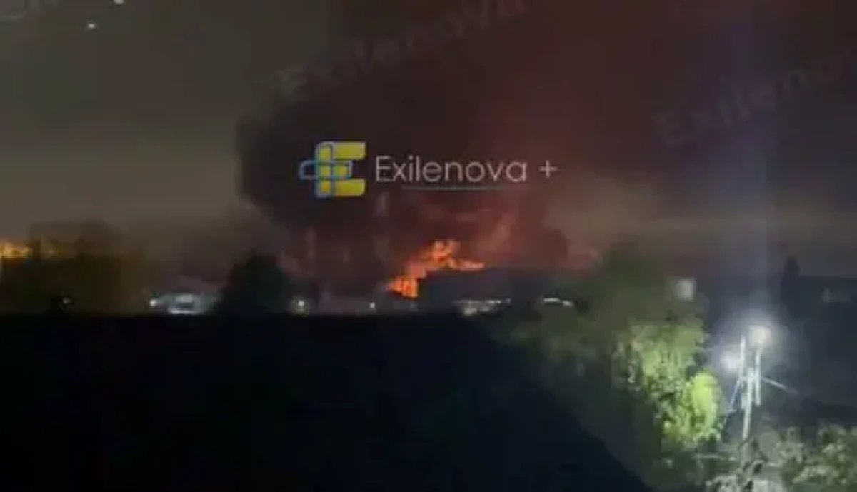 Уночі безпілотники атакували Підмосков’я та спричинили пожежу на найбільшій нафтобазі