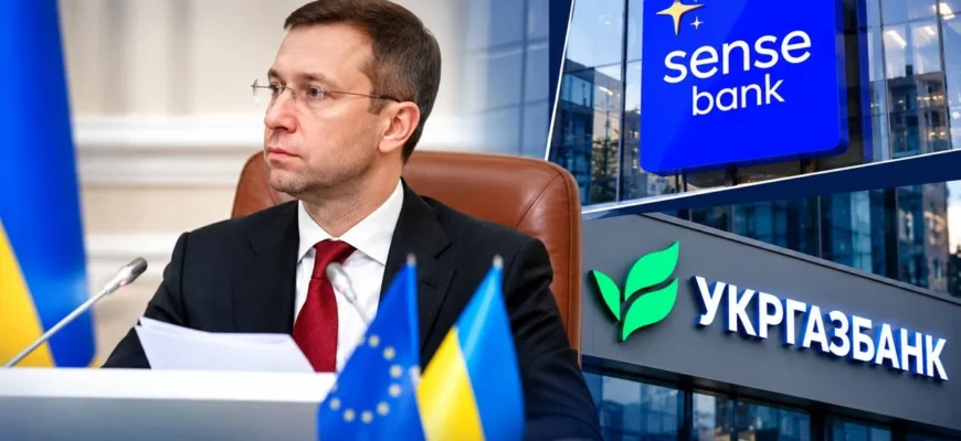 «Сенс Банк» та «Укргазбанк» пускають з молотка: у Кабміні оголосили перші деталі
