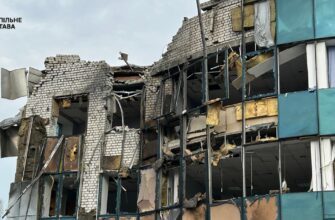 Уночі 22 жовтня дрон влучив у телекомпанію «Візит» у Кременчуці: що розповідають очевидці