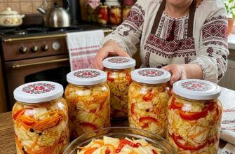 Хрумка капуста «Провансаль» виходить соковитою та з’їдається просто з банки