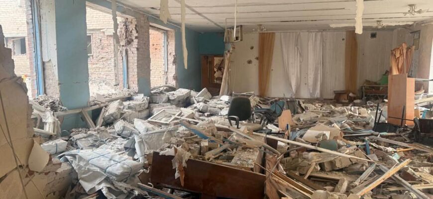 Удар по пункту незламності у Слов’янську: серед цивільних є постраждалі!