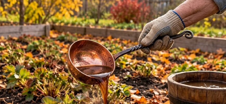 Усього пів ложки під кущ забезпечать рясний урожай полуниці в наступному сезоні