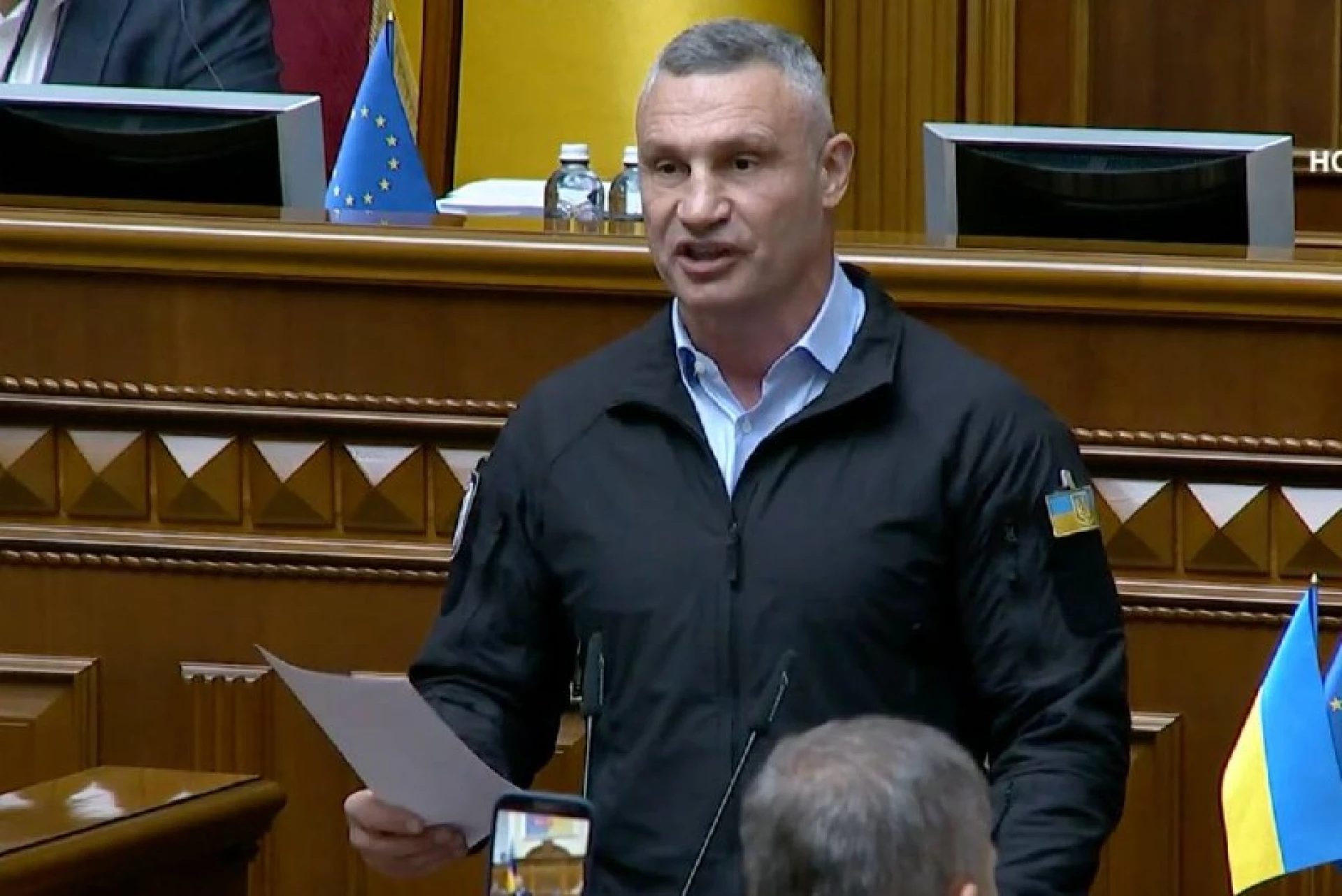 Кличко у Раді жорстко підняв питання ППО та фінансування захисту енергетики столиці