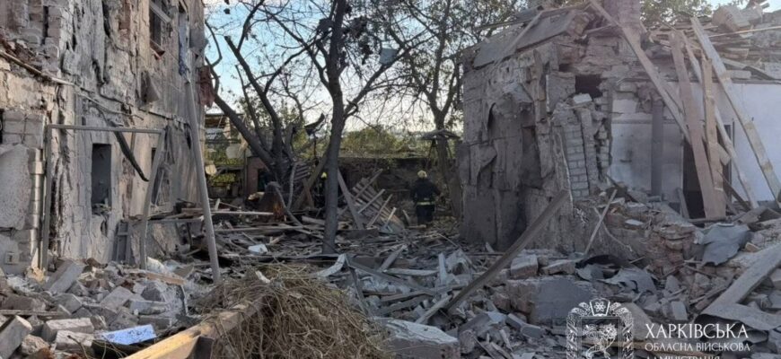 У будинках вибило шибки та зруйнувало перекриття — харків’яни розповіли про перші хвилини ворожого удару авіабомбами