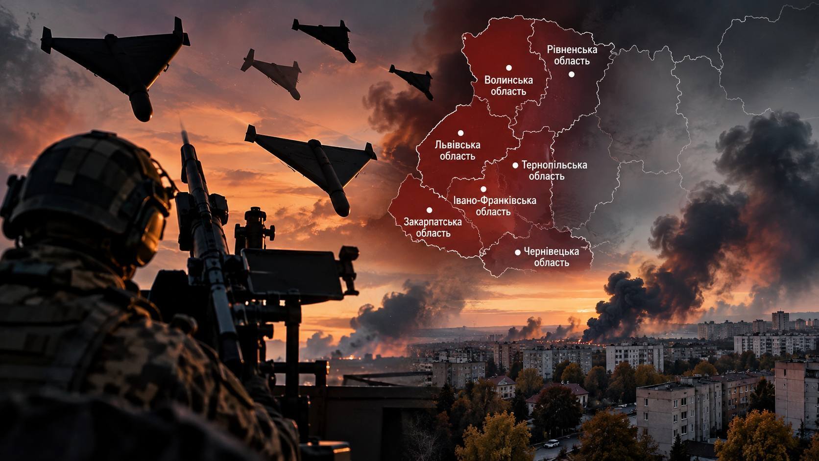 Росіяни посилили удари по заходу України та цілять у підстанції АЕС