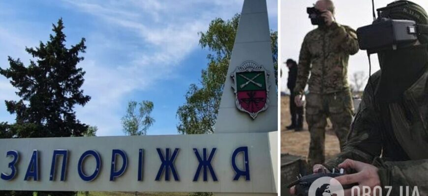 FPV-дрон поцілив біля зупинки у Запоріжжі: серед цивільних є постраждалі!