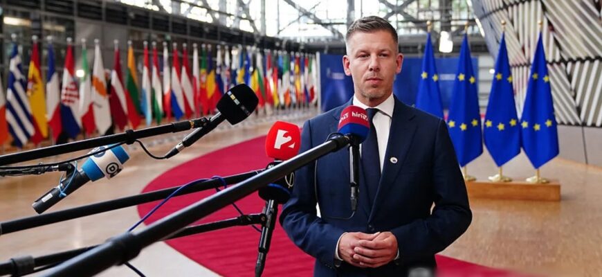 Мадяр обіцяє не заважати українському зерну їхати через Угорщину