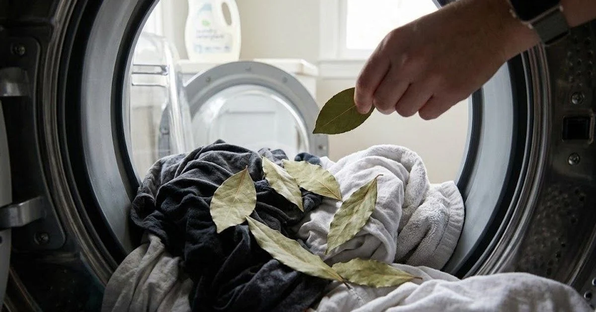 Лавровий лист у пральній машині: господині розкрили, чи справді він повертає яскравість одягу