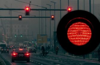 Побачили миготливий червоний сигнал: суворе правило, про яке часто забувають на дорозі