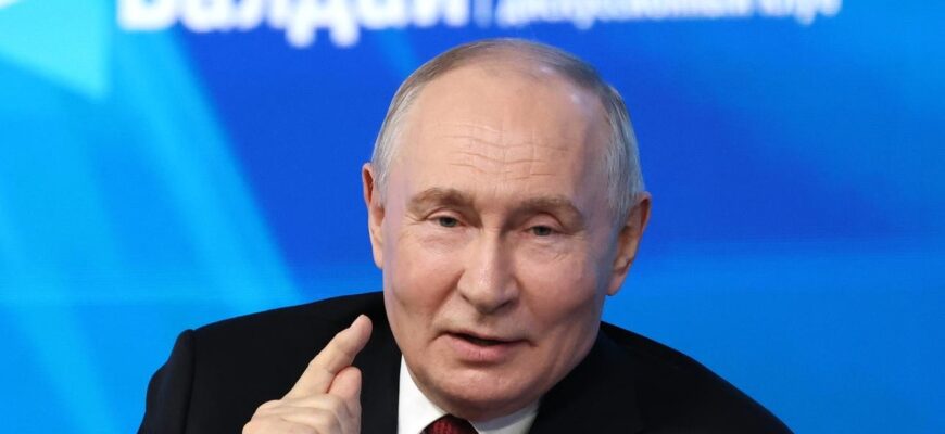 Путін на «Валдаї» видав нову воєнну стратегію Кремля та натякнув на розширення конфлікту