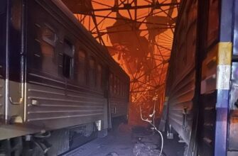 Росія прицільно вдарила по вокзалу Дніпра: спалахнула пожежа, є поранена!